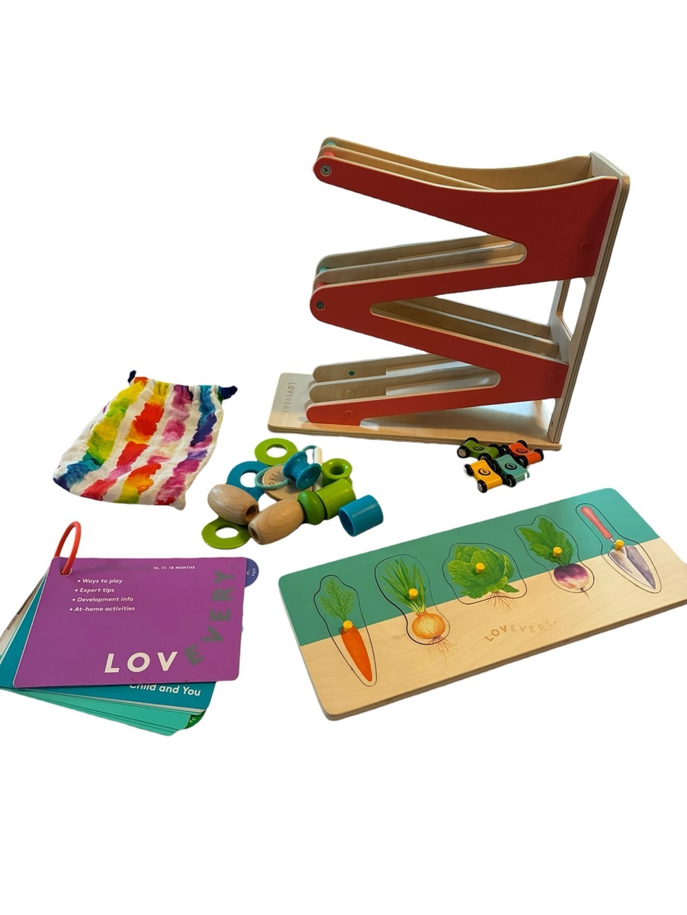 Lovevery The Adventurer Partial Playkit 16, 17, 18 Months